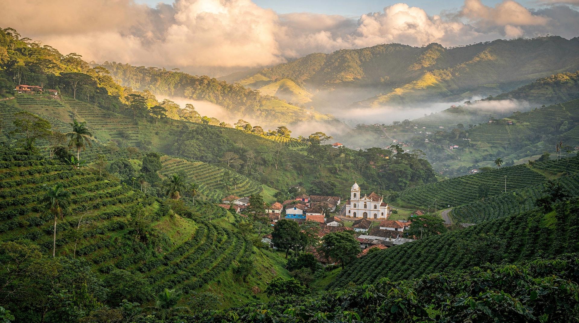 Vista de Cartago, Costa Rica